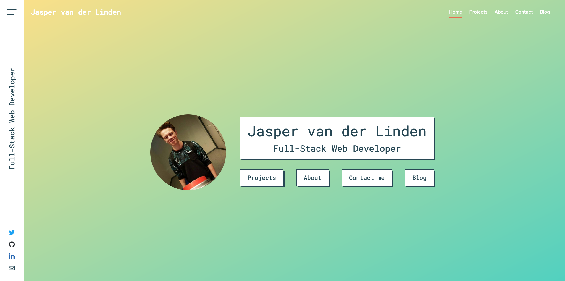 My personal website from 2022